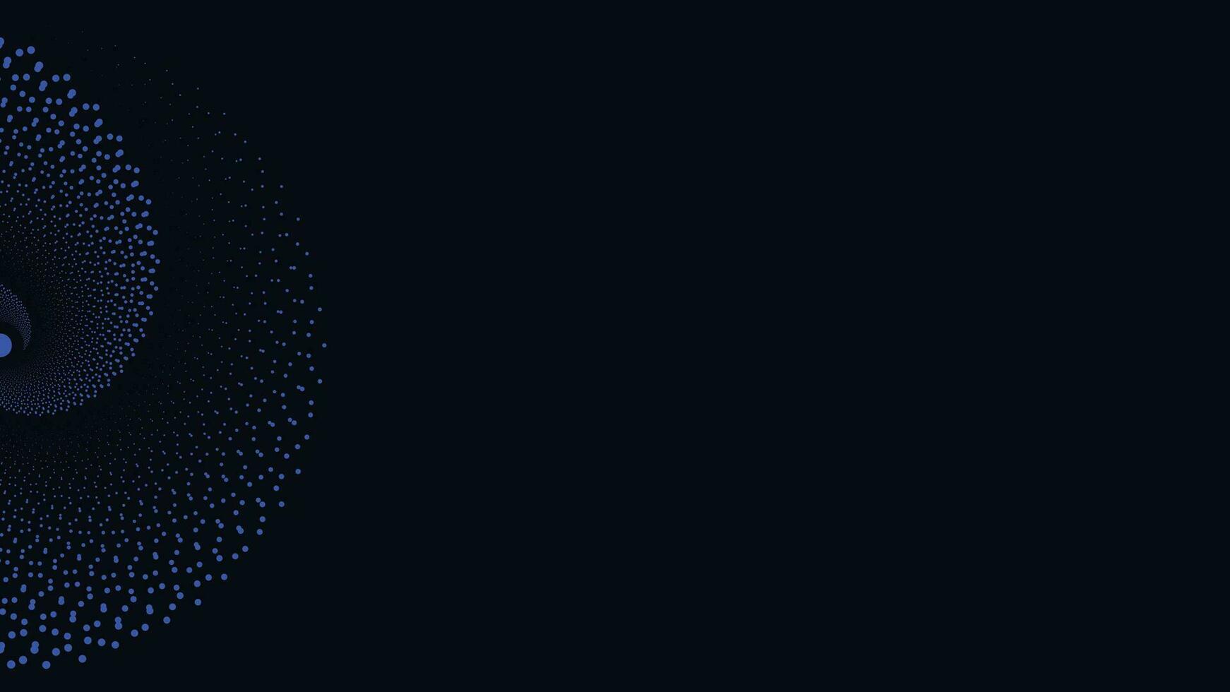 Abstract spiral dark blue background vector