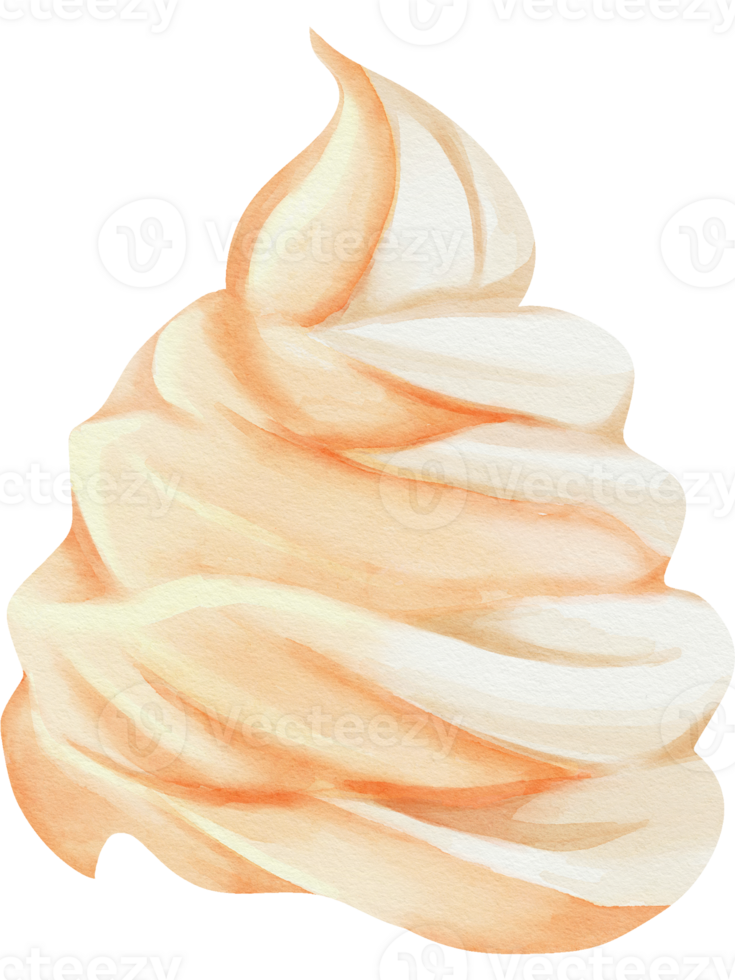 Simple whipping cream png