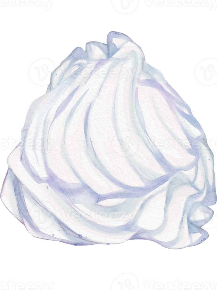 Simple whipping cream png