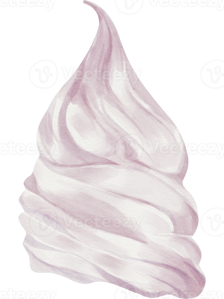 Simple whipping cream png