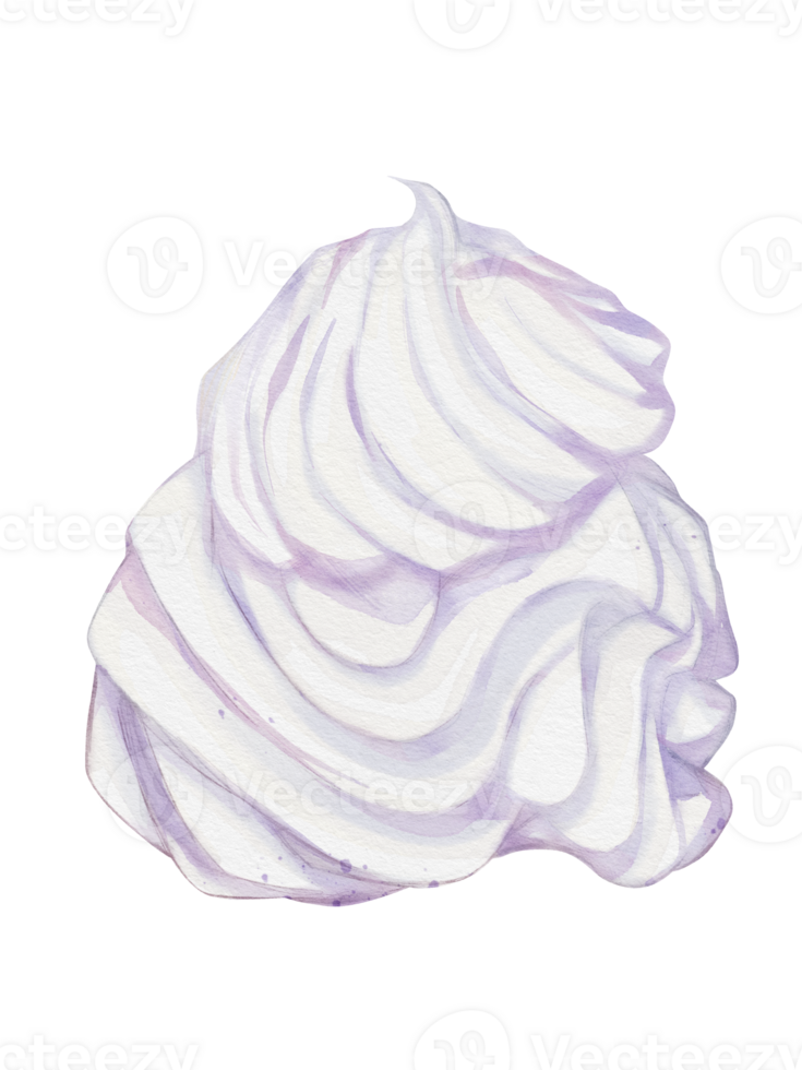 Simple whipping cream png