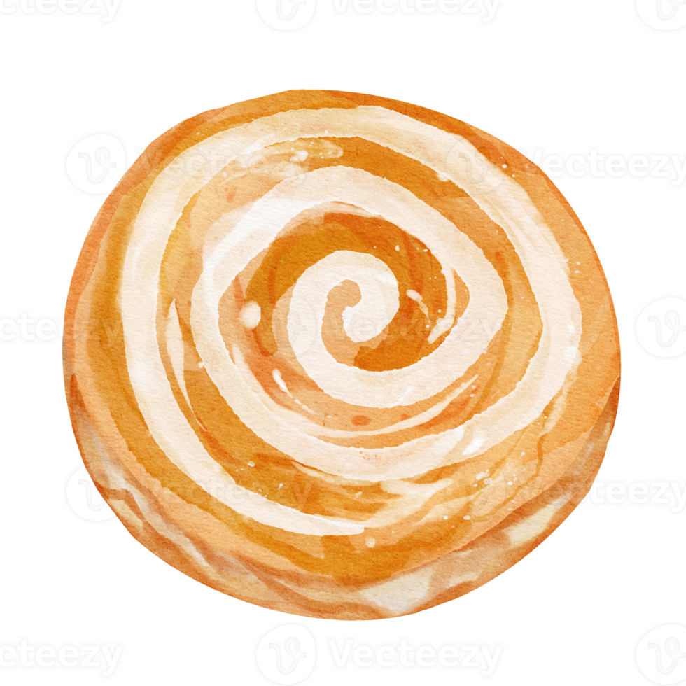 Donut dessert watercolor png