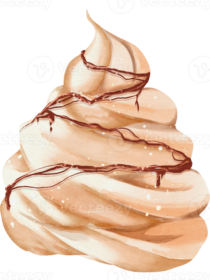 Simple whipping cream png