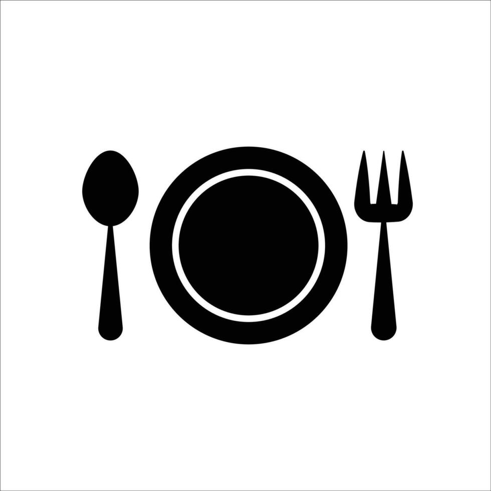 Restaurant icon vector