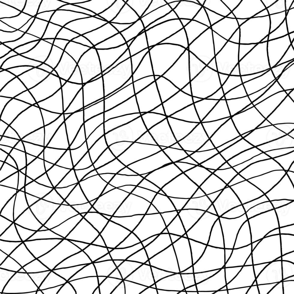 Handwritten Lines and strokes in different styles. Perfect for lettering and texture. Vector illustration photo