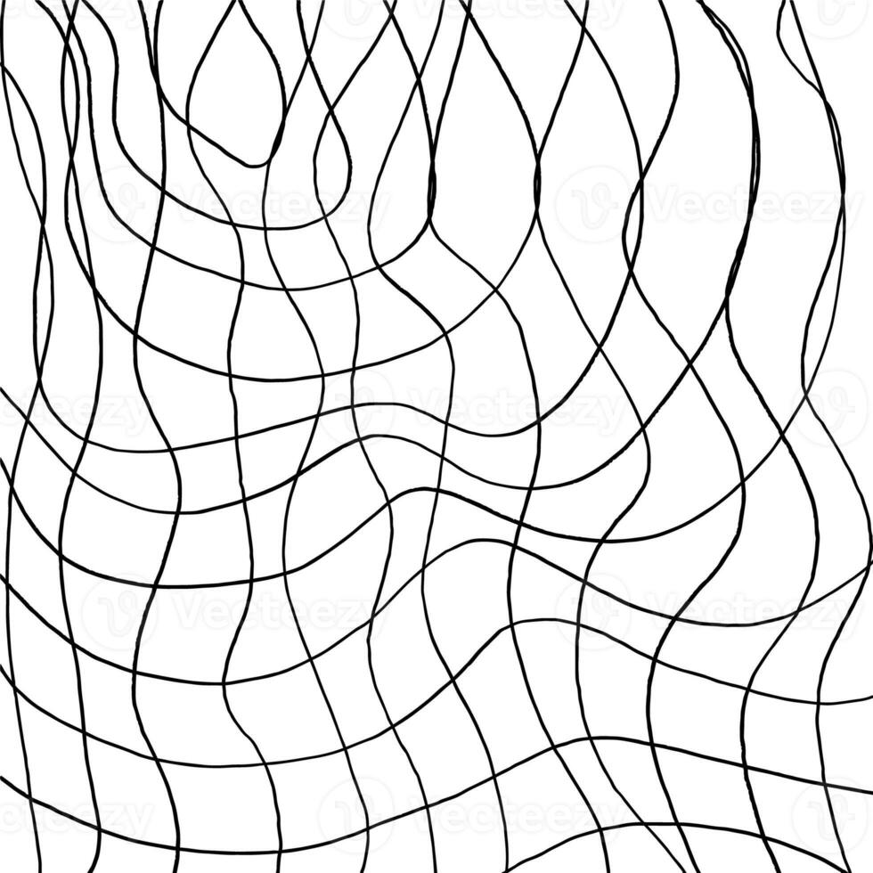 Handwritten Lines and strokes in different styles. Perfect for lettering and texture. Vector illustration photo