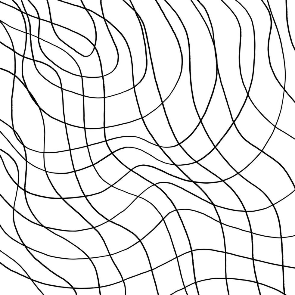 Handwritten Lines and strokes in different styles. Perfect for lettering and texture. Vector illustration