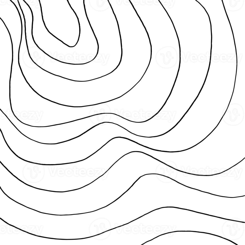 Handwritten Lines and strokes in different styles. Perfect for lettering and texture. Vector illustration photo