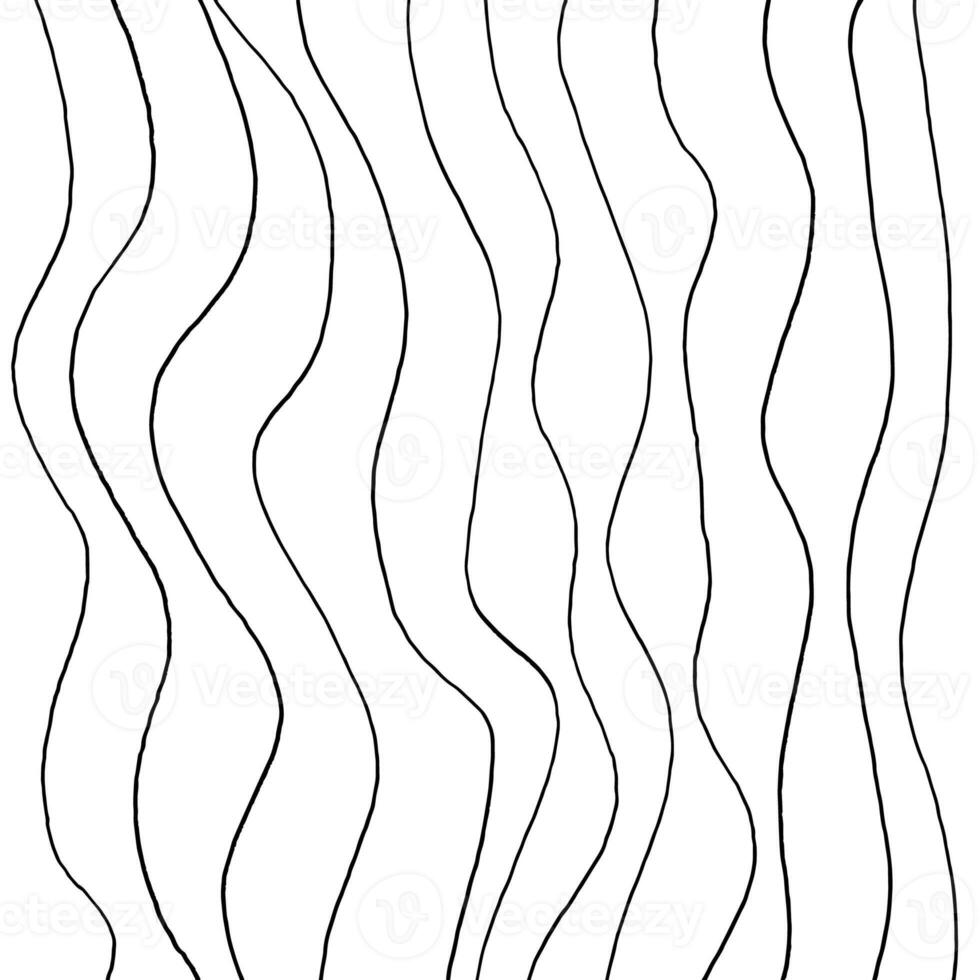 Handwritten Lines and strokes in different styles. Perfect for lettering and texture. Vector illustration photo