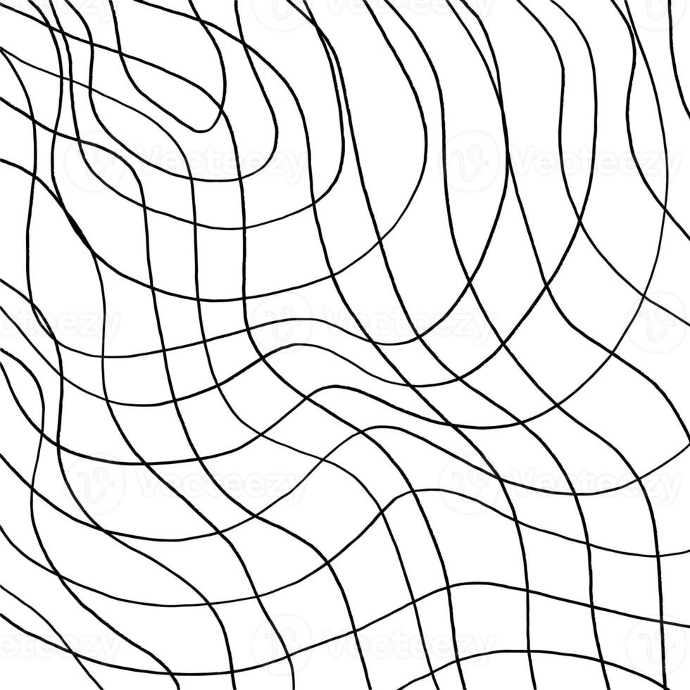 Handwritten Lines and strokes in different styles. Perfect for lettering and texture. Vector illustration photo