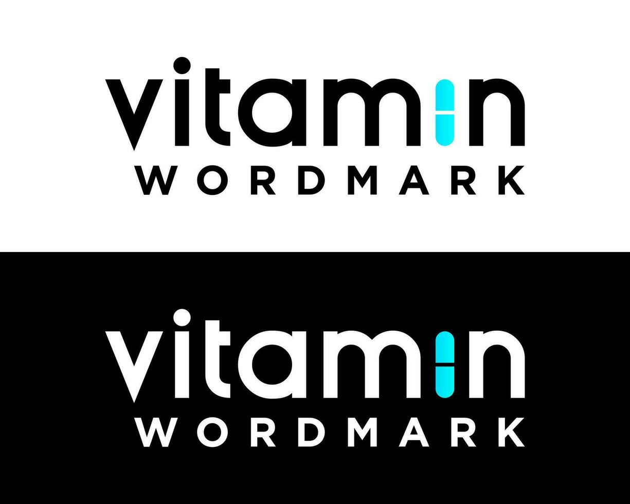 Letter i monogram vitamin medicine capsule logo design. vector