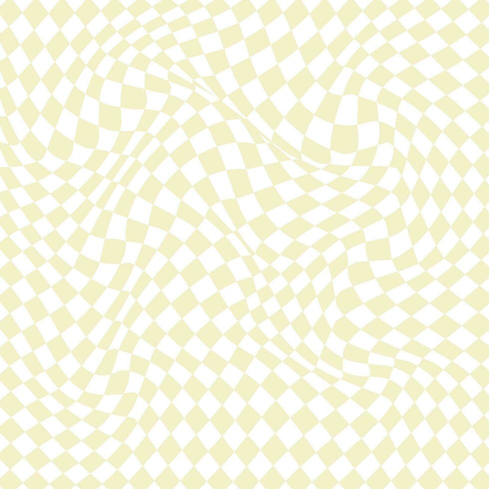 modern simple abstract seamlees white wine color rectangle check wave pattern on white color background perfect for background, wallpaper vector