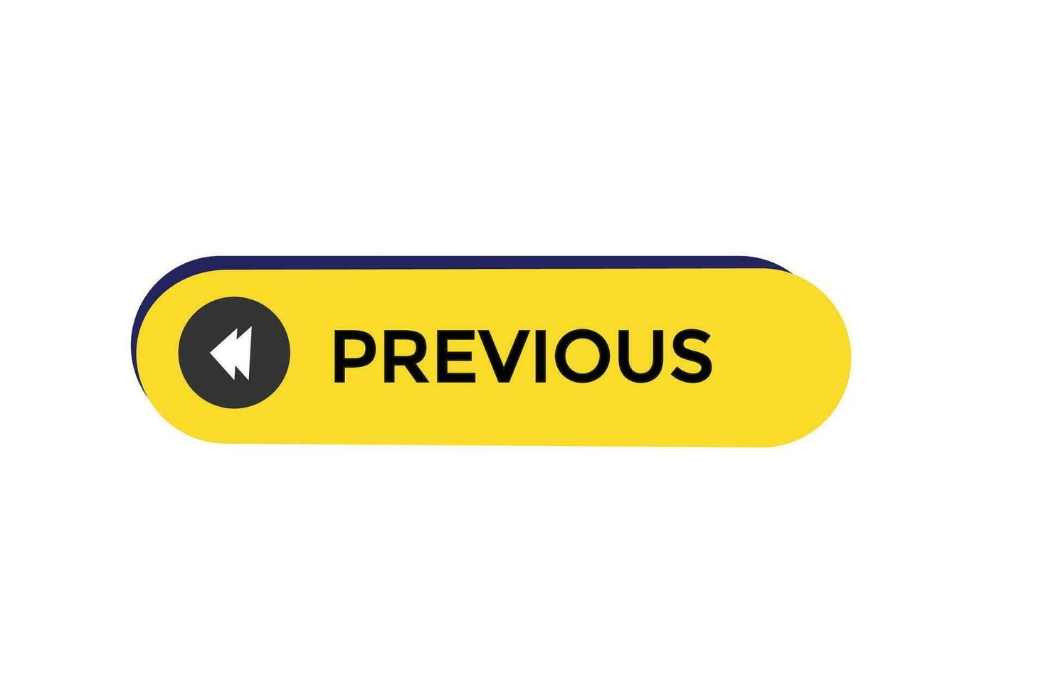 new previous, website, click button, level, sign, speech, bubble  banner, vector