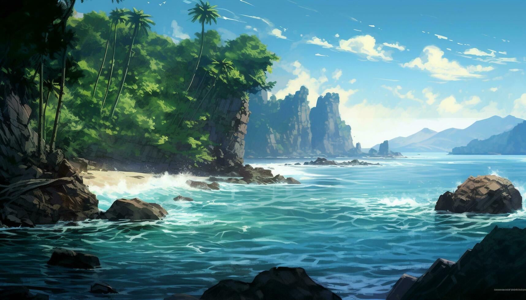 cooling water view photo