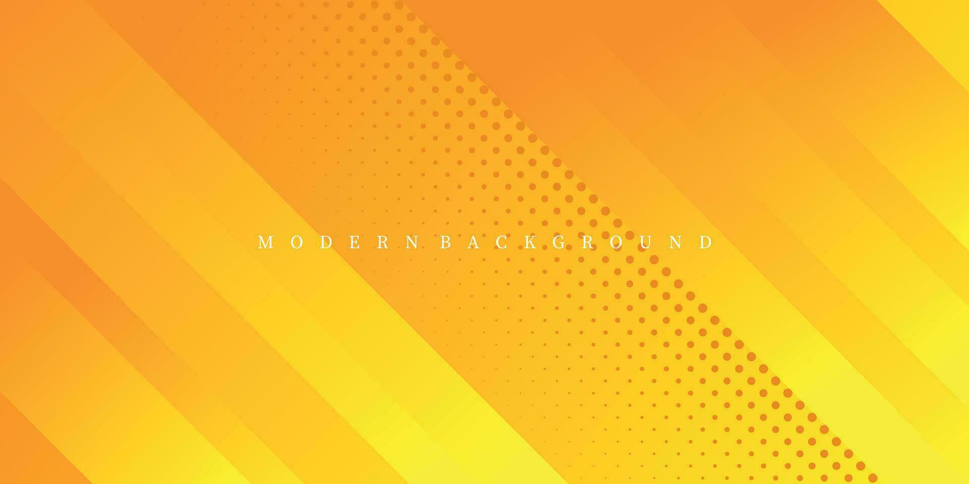 Abstract halftone textured background. Modern background with yellow gradient. geometric background vector