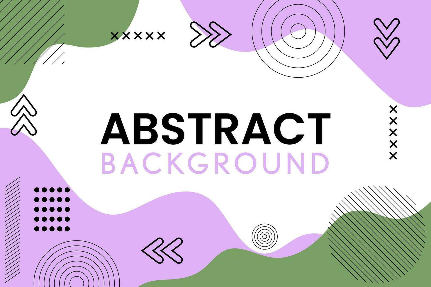 Abstract shape background, modern design vector