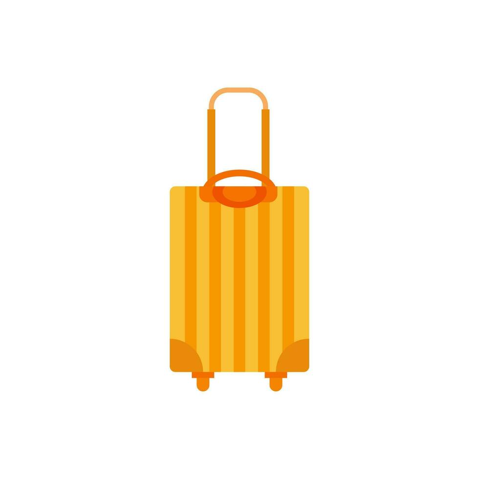 equipaje para viaje maleta para vacaciones y viaje vector ilustración en blanco antecedentes