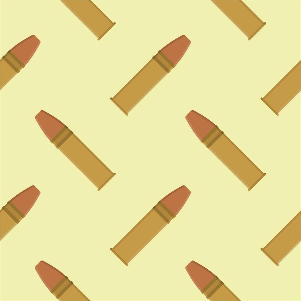 bullet seamless pattern vector illustration.Texture of military ammunition. Cartridges for rifles and submachine gun.