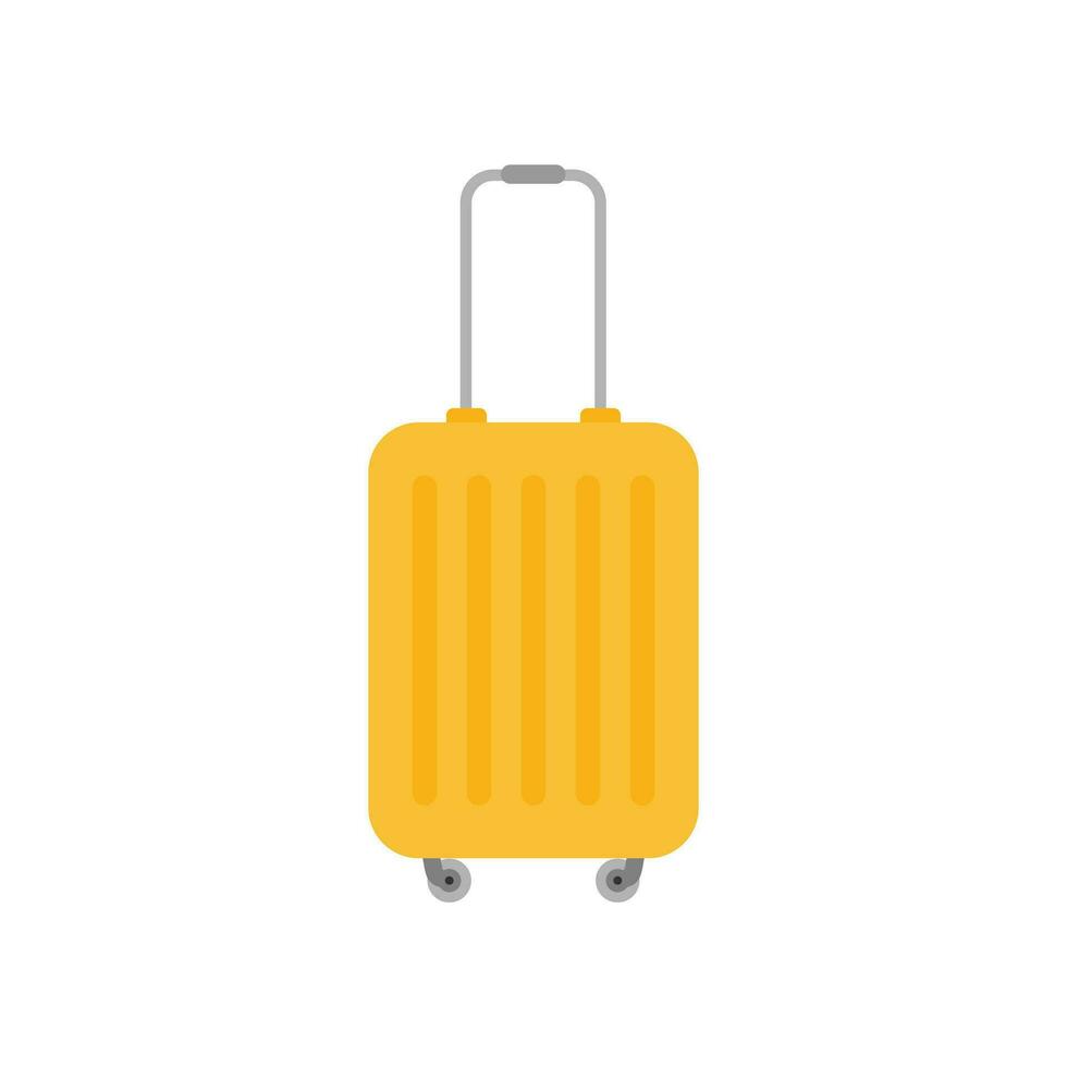 equipaje para viaje maleta para vacaciones y viaje vector ilustración en blanco antecedentes