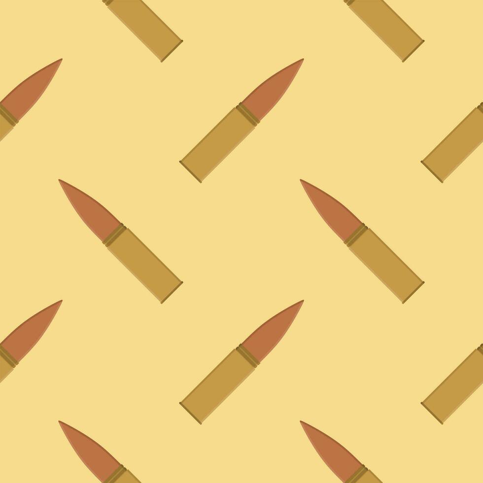 bullet seamless pattern vector illustration.Texture of military ammunition. Cartridges for rifles and submachine gun.