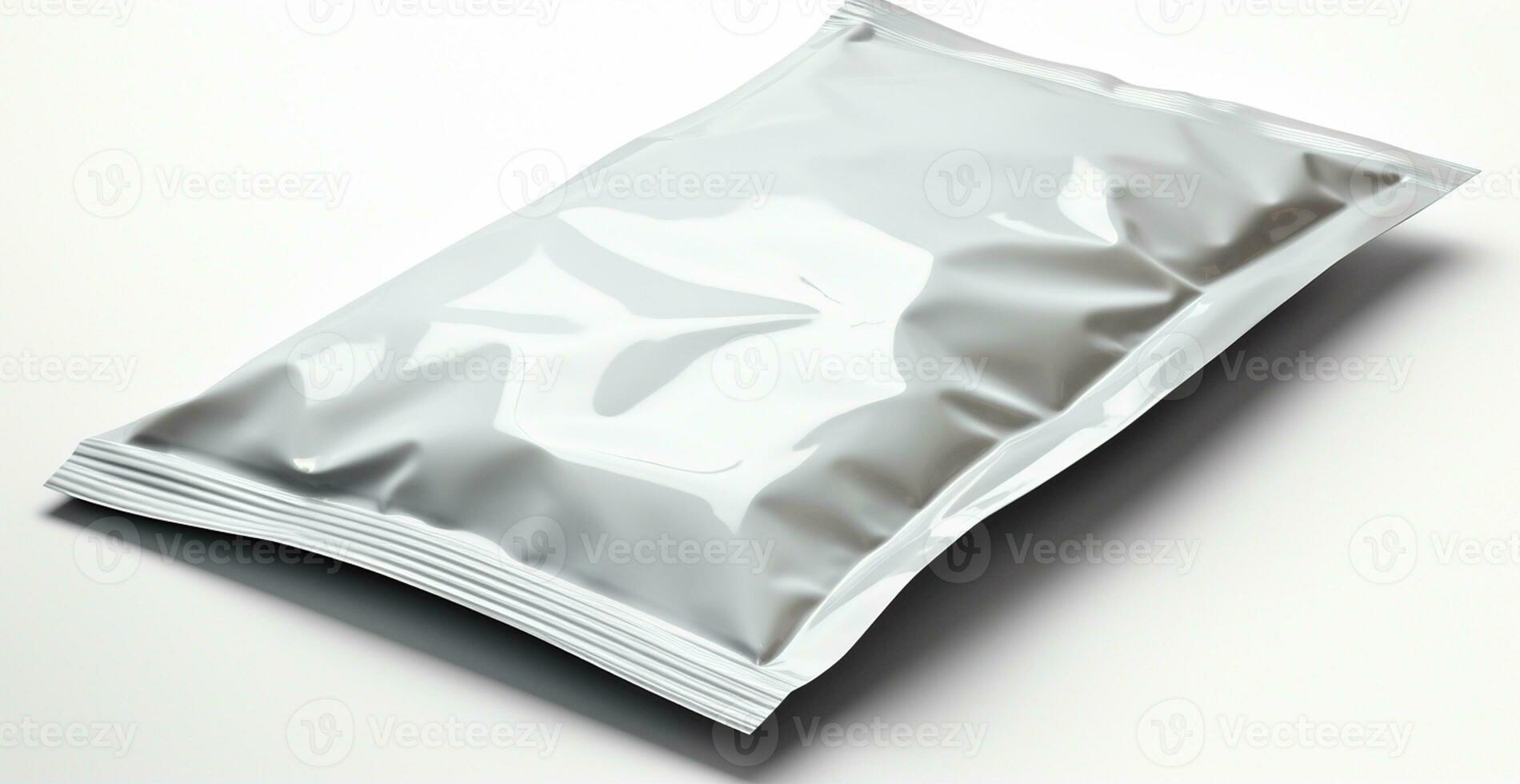 Zip packaging, standard for packaging goods, preserving the freshness of products - AI generated image photo