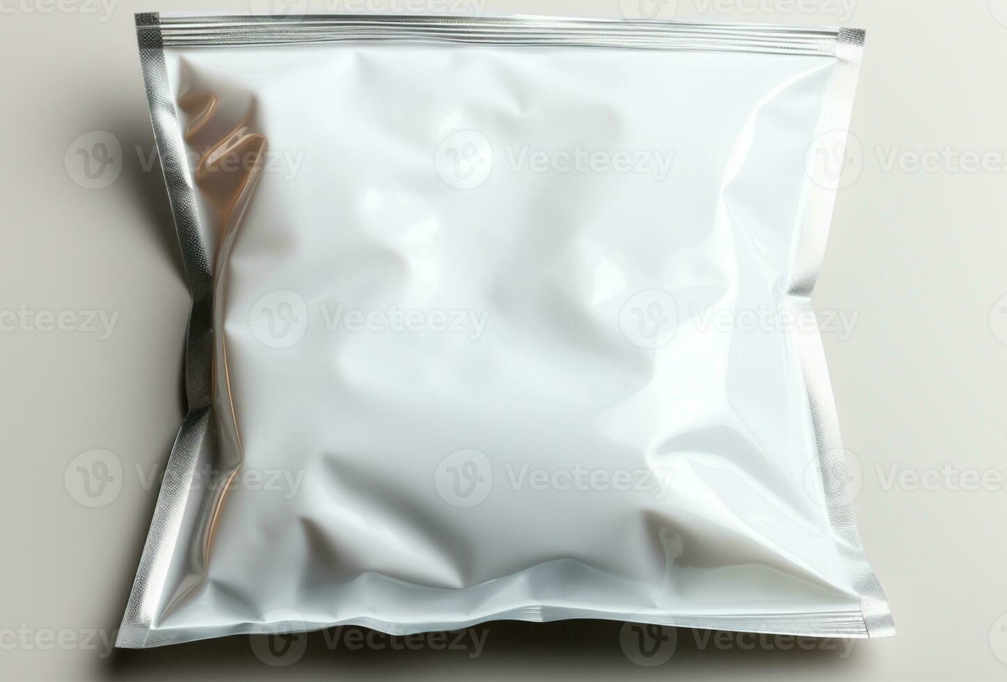 Zip packaging, standard for packaging goods, preserving the freshness of products - AI generated image photo