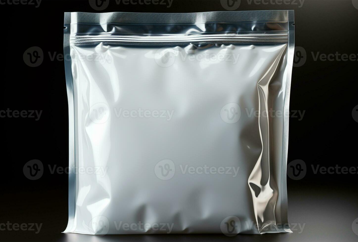 Zip packaging, standard for packaging goods, preserving the freshness of products - AI generated image photo