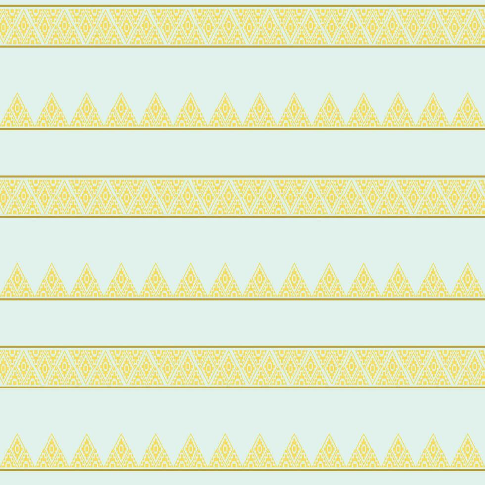 Geometric shapes borders in blue and yellow on a vibrant background vector