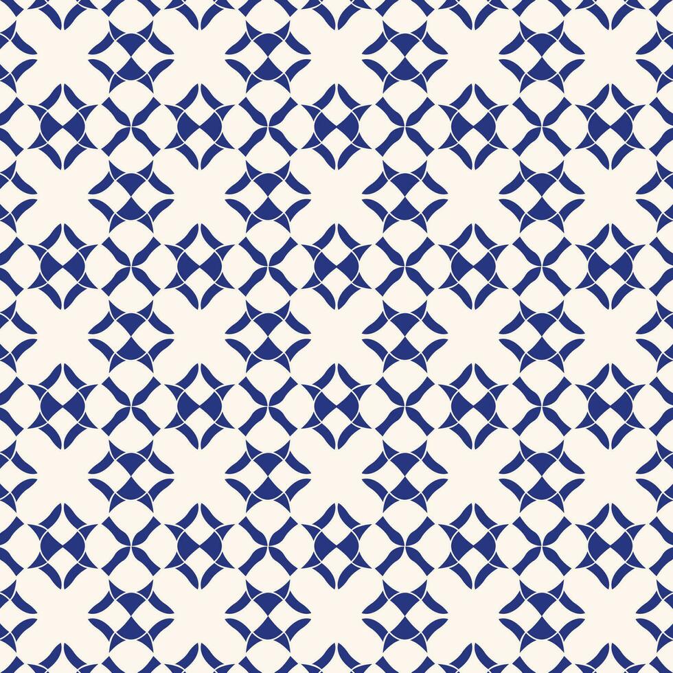 A vibrant blue and white geometric pattern vector