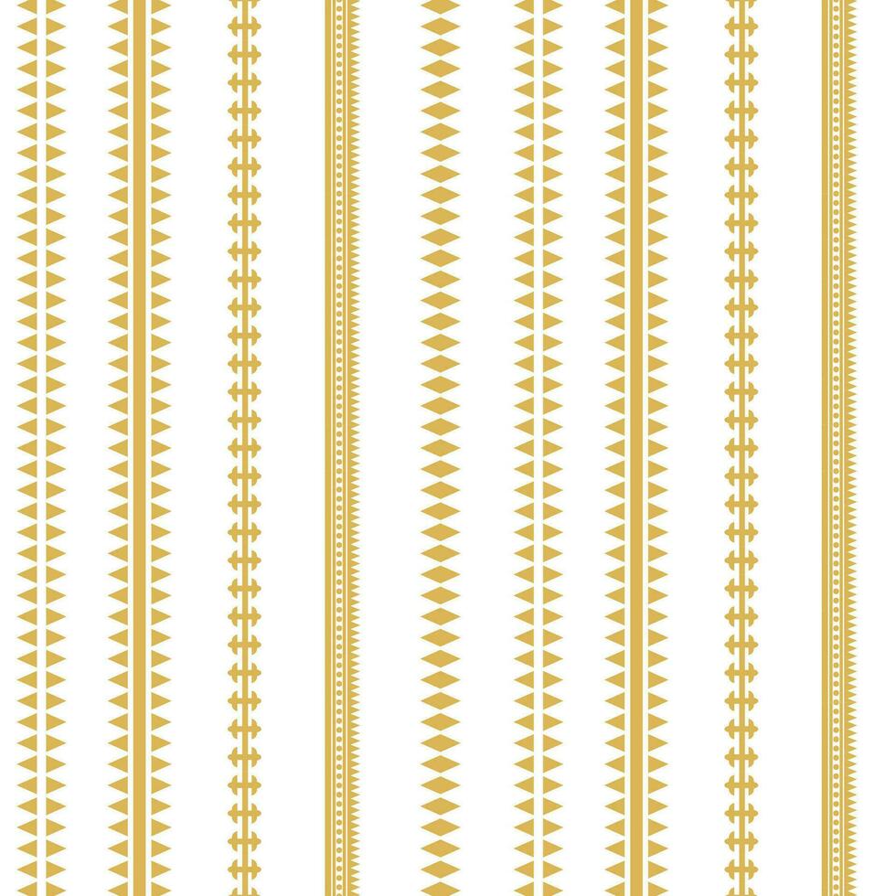 A vibrant yellow and white striped geometric borders vector