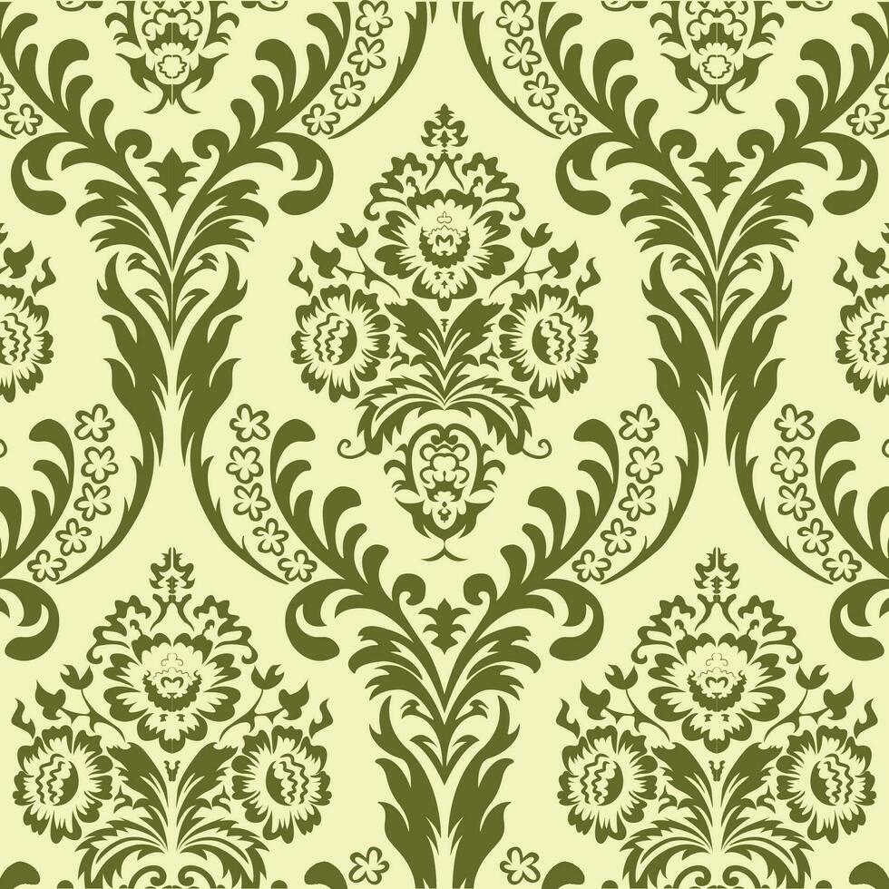 A golden abstract wallpaper with a floral design vector