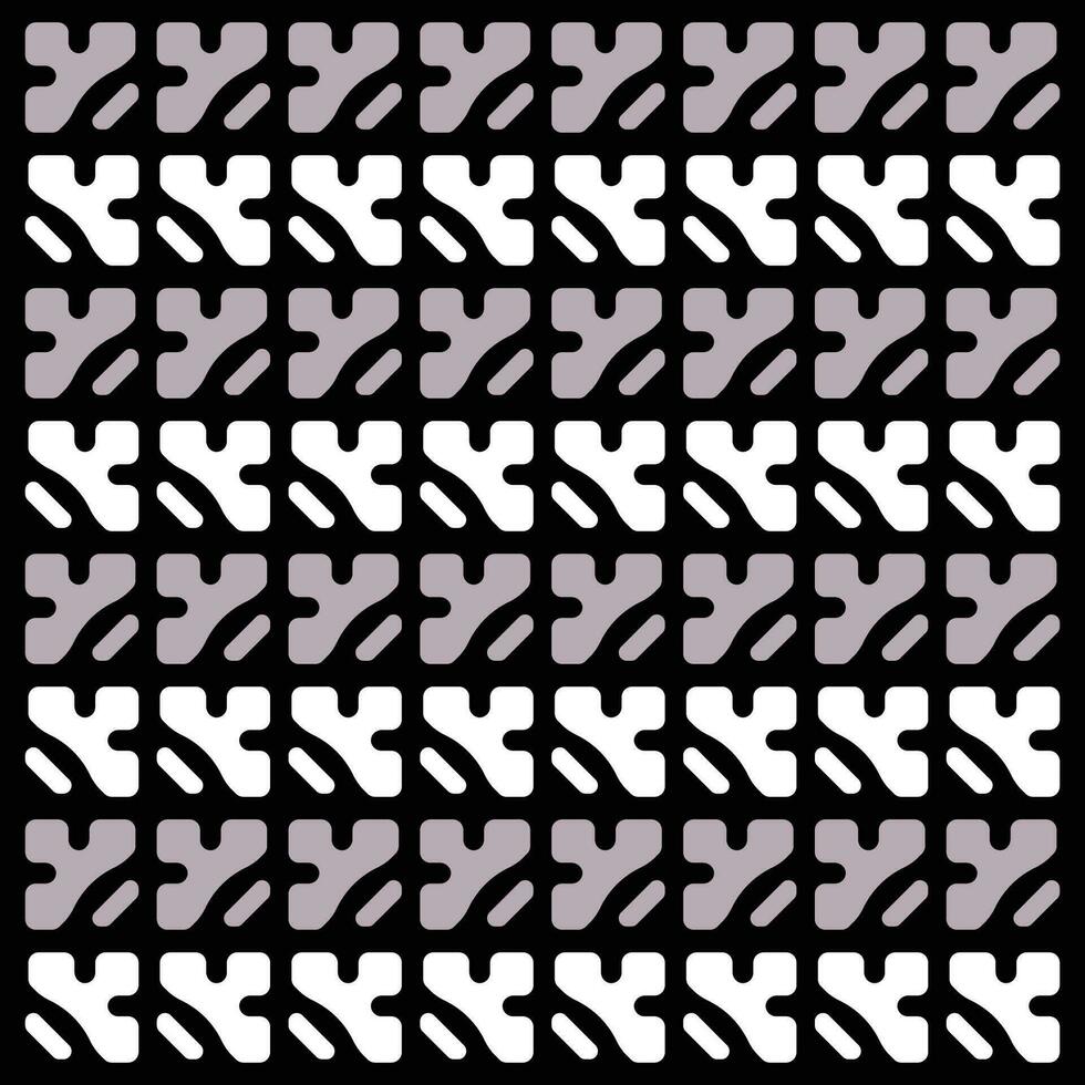 A mesmerizing black and white pattern against a dark backdrop vector