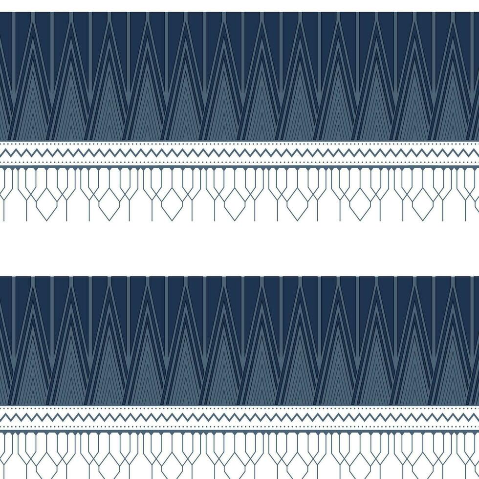 A blue and white striped pattern vector