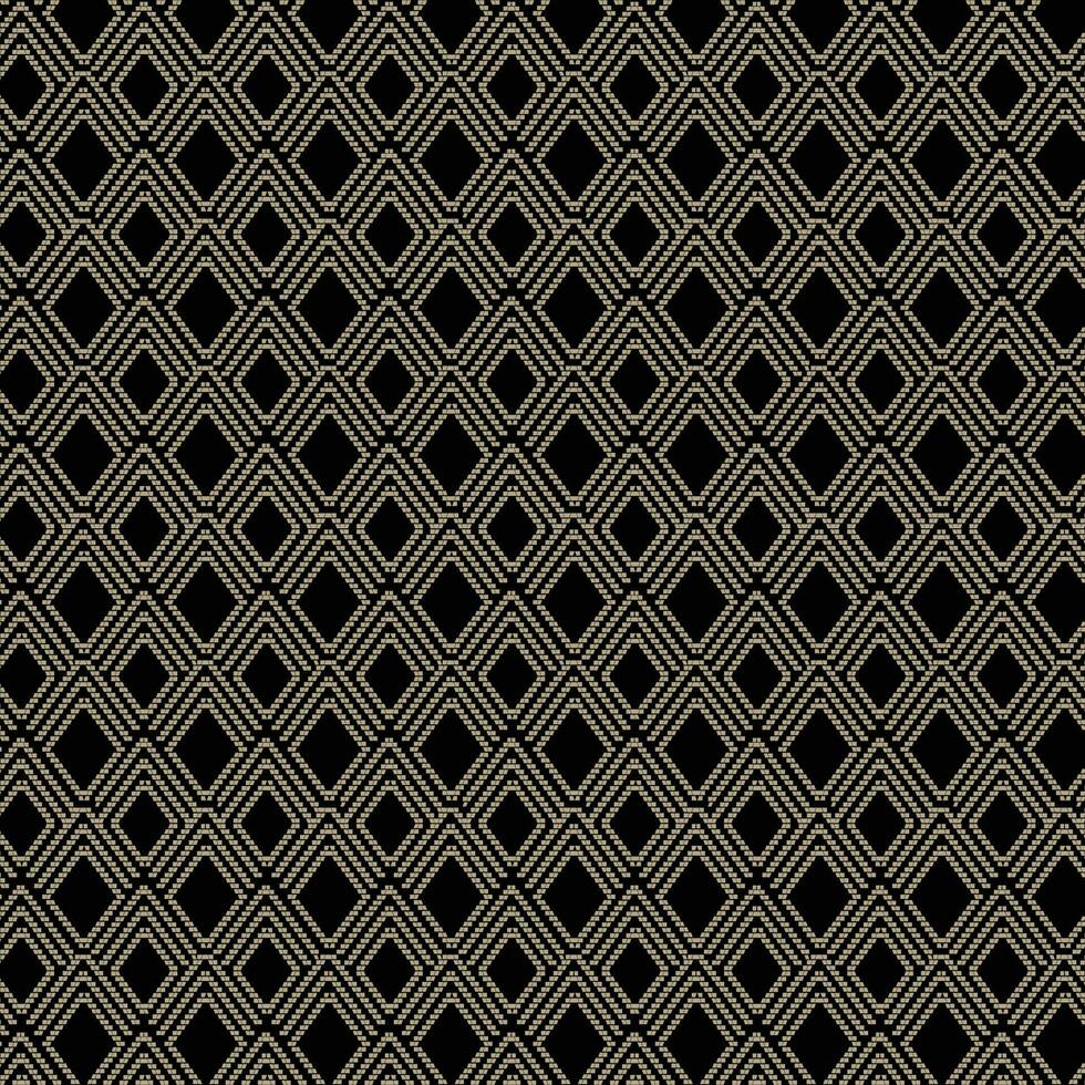 A black and white pattern with pyramid shaped abstracts vector