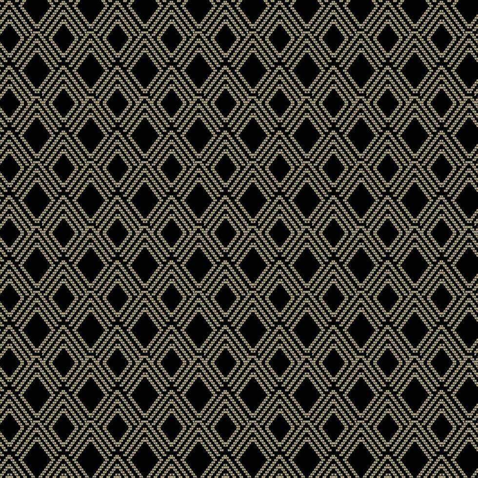 A black and white pattern with pyramid shaped abstracts vector