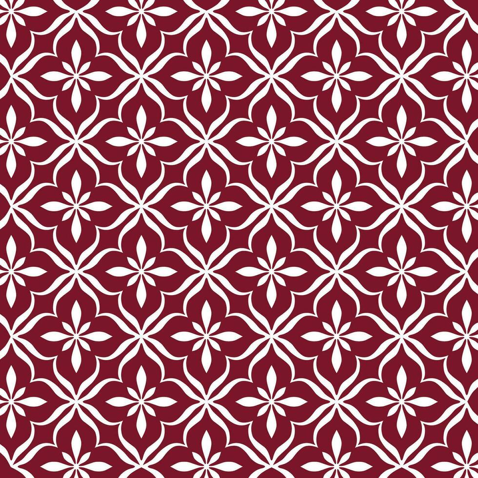 A vibrant red and white geometric pattern vector