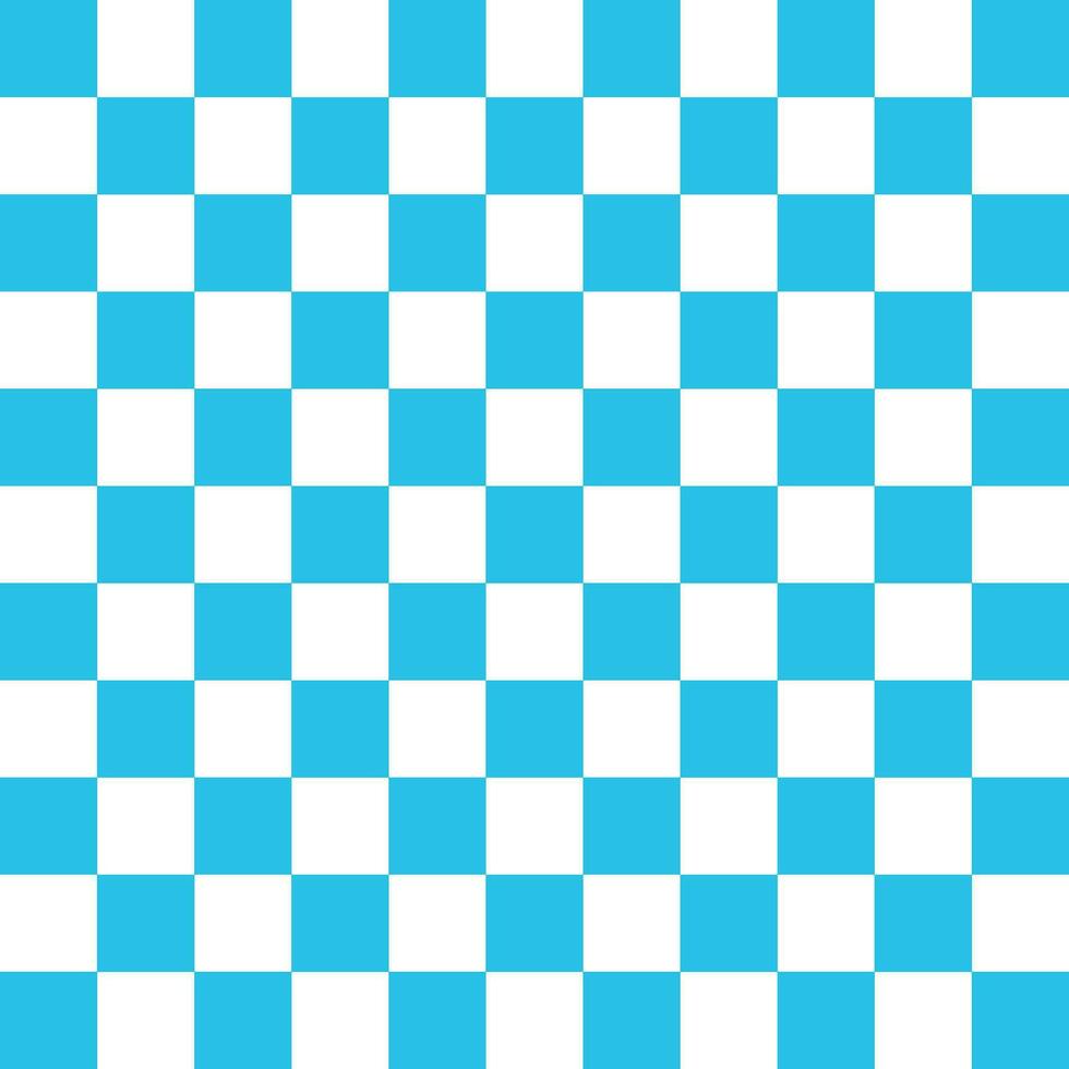 Checkered seamless blue and white pattern background use for background design, print, social networks, packaging, textile, web, cover, banner and etc. vector