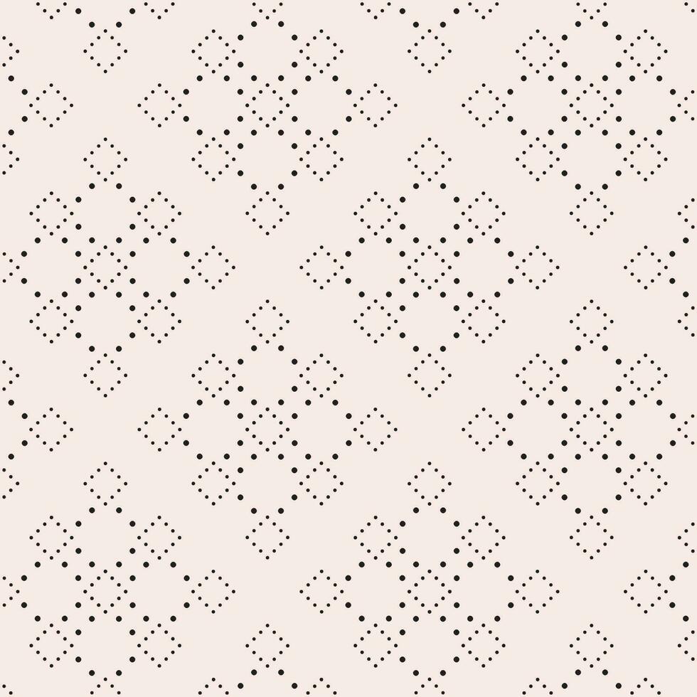 A black and white dotted pattern on a pink background vector