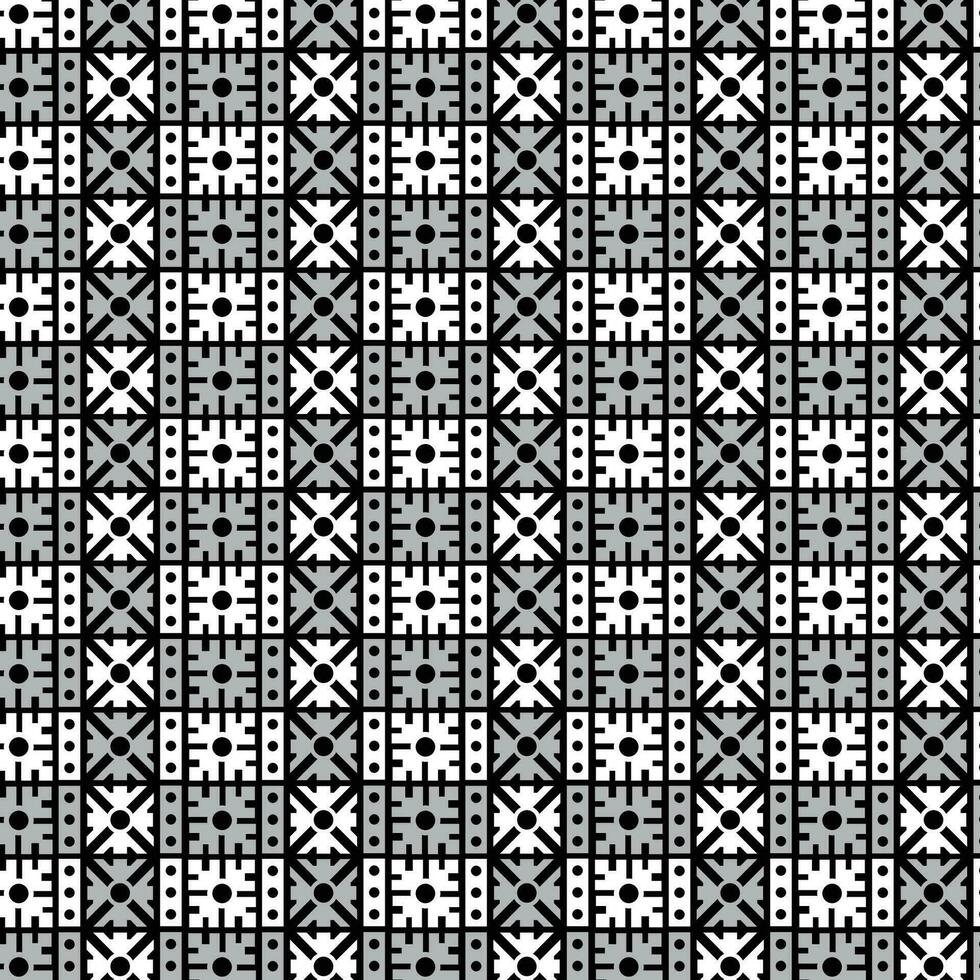 A monochrome pattern featuring squares vector