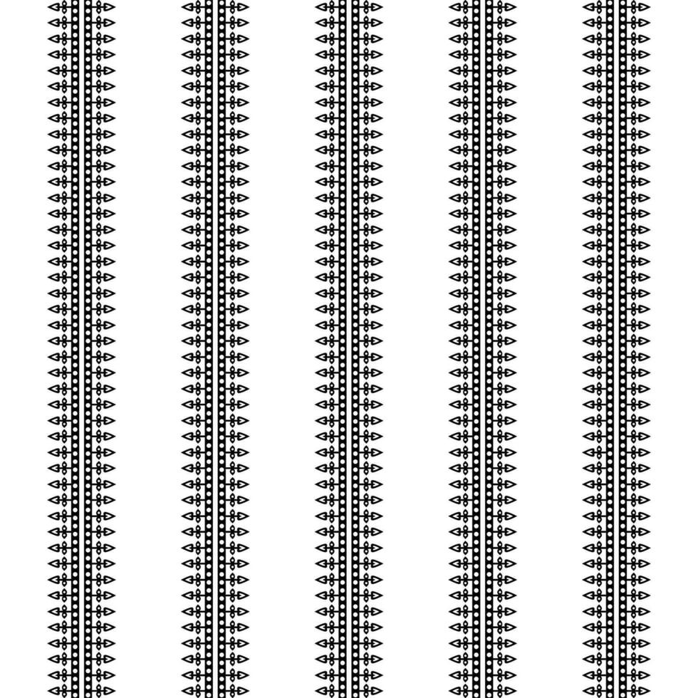 A seamless chromatic border pattern vector