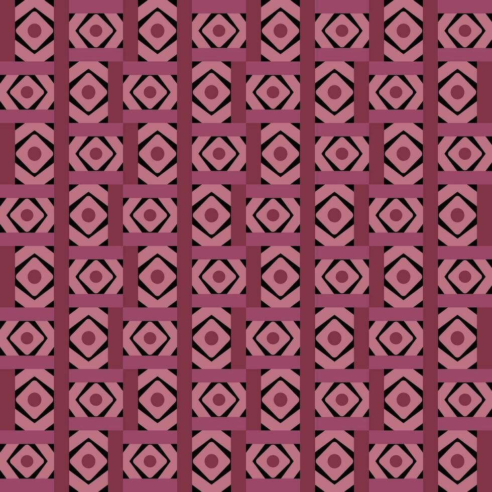 A vibrant red and black geometric pattern vector