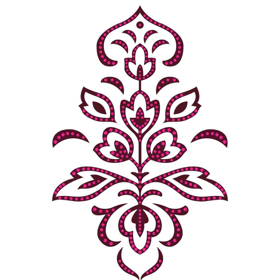 A red and white pattern on a white background vector
