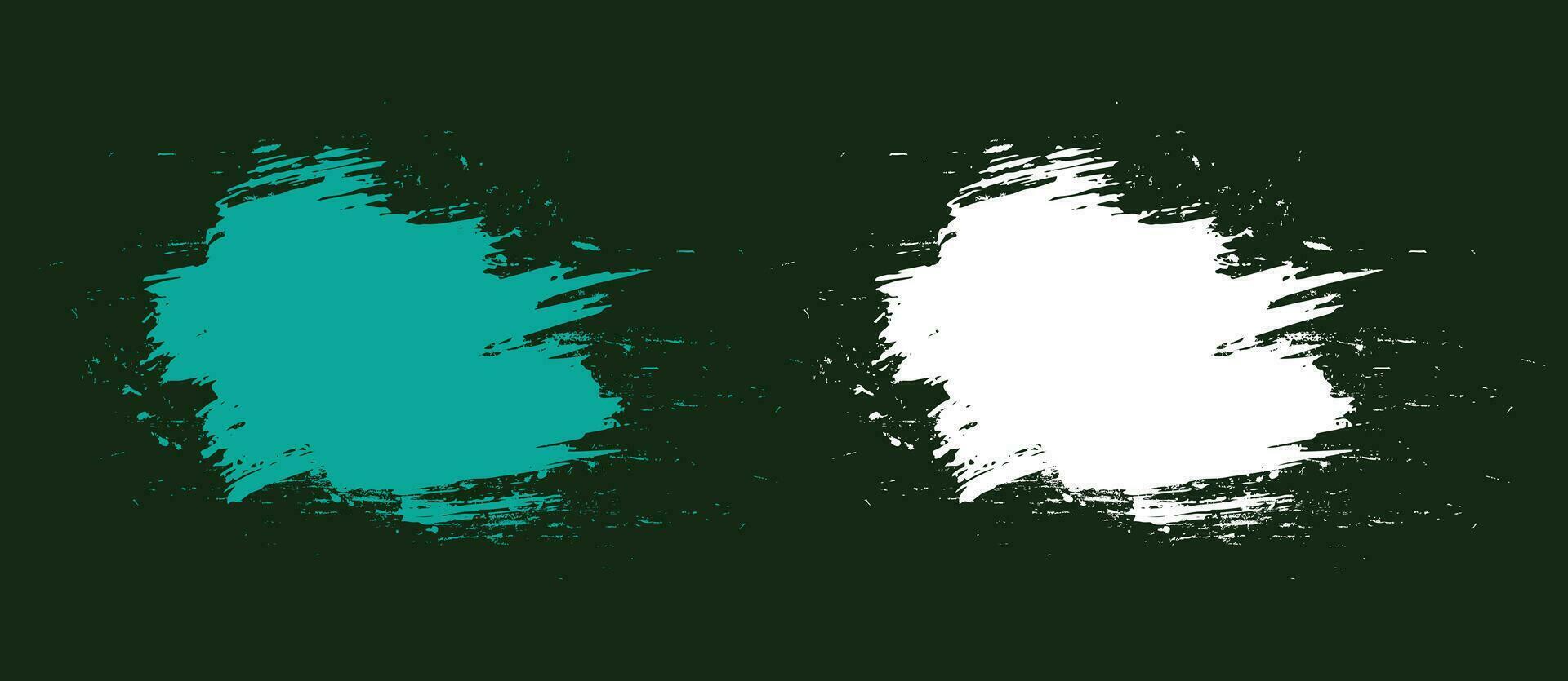 Different brush stroke splatter collection vector
