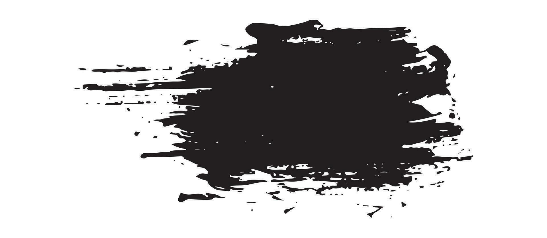 Grunge brush stroke illustration vector