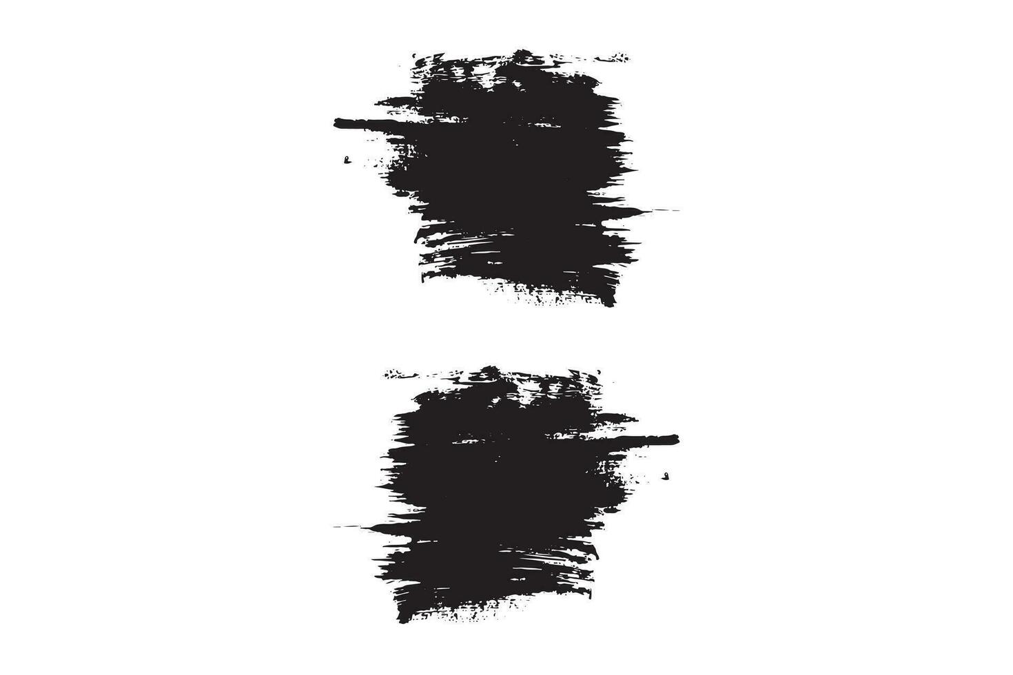 Grungy brush stroke vector