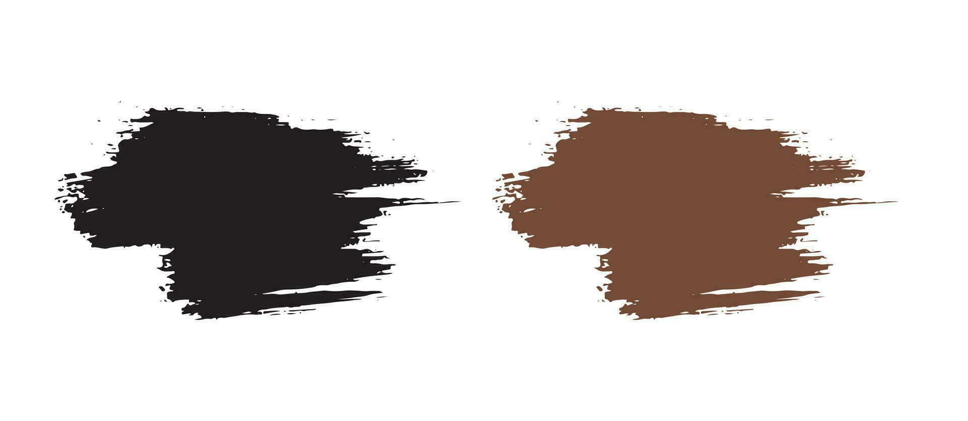 Grunge ink vector brush stroke