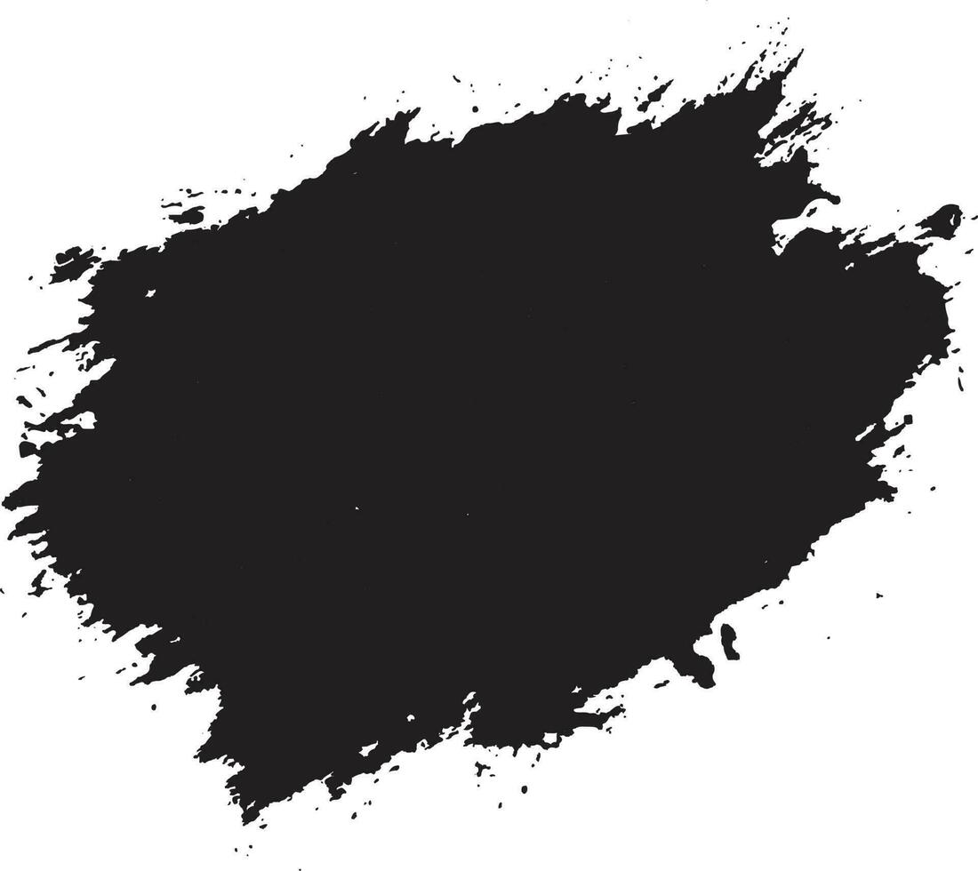 Distressed brush stroke texture banner vector