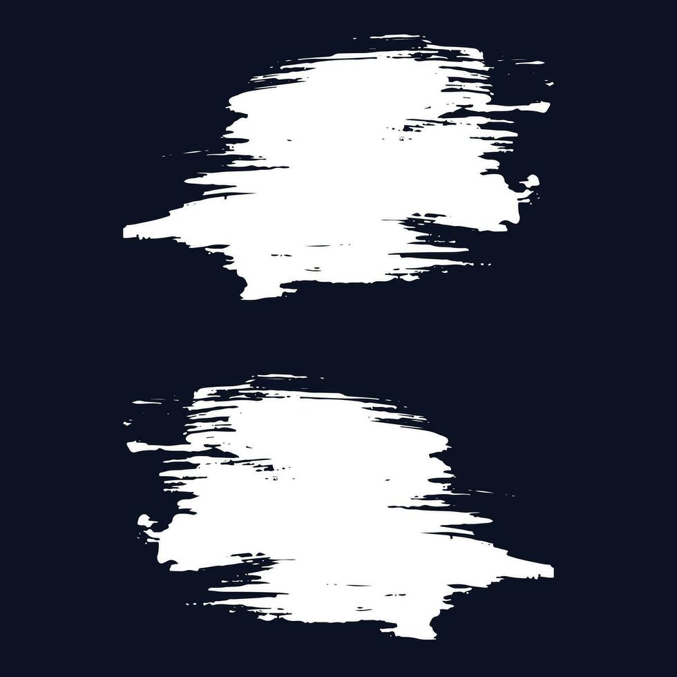 Collection of vector illustration brush line