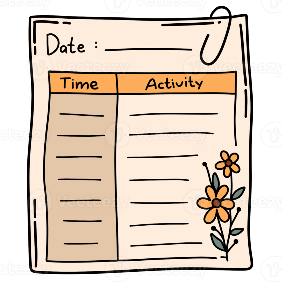 cute sticky note sticker png