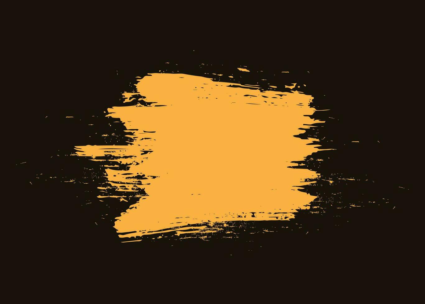 Abstract brush stroke vector